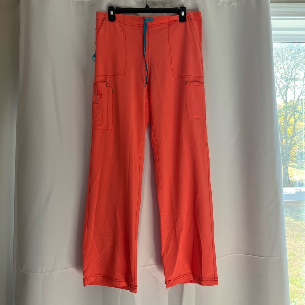 Orange carhartt scrub pants